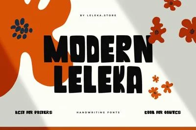Modern Leleka | Bold Font