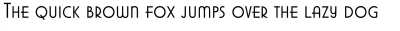 Modified Gothic Font