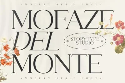 Mofaze Del Monte Modern Serif Font