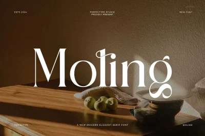 Moling Elegant Serif Font