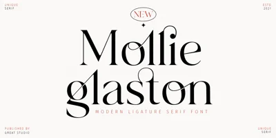 Mollie Glaston Font