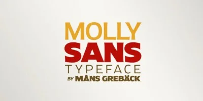 Molly Sans Free Font Font