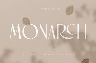 Monarch - Elegant Ligature Font
