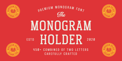 Monogram Holder Free Download