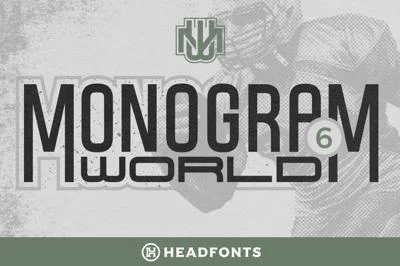 Monogram World Sport Font