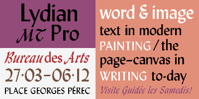 Monotype Lydian Free Download