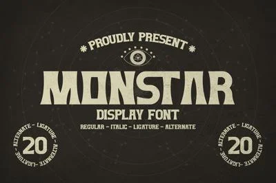 Monstar Display Font