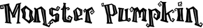 Monster Pumpkin Font