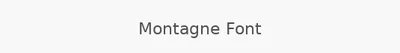 Montagne Font
