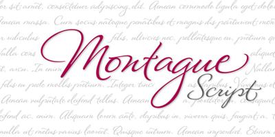 Montague Script Free Download