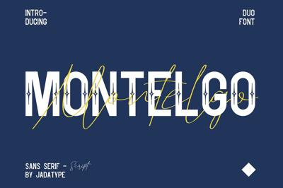 Montelgo | Duo Font Free Download