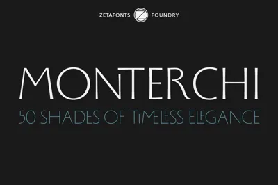 Monterchi - 50 fonts Free Download