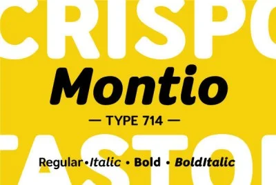 Monti Free Font Font