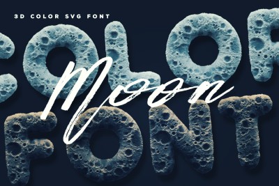 Moon Color Font