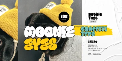 Moonie Eyes Font