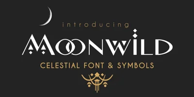 Moonwild Decorative Font