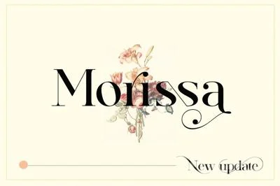 Morissa | Elegant serif Font