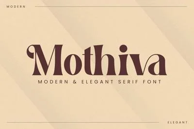 Mothiva Elegant Serif Font