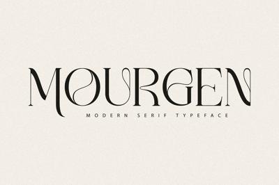 Mourgen Modern Serif Typeface Free Download