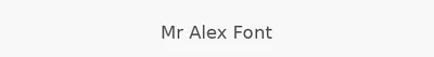 Mr Alex Font