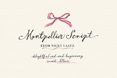 Montpellier Script Font Free Download