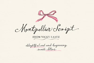 Montpellier Script Font