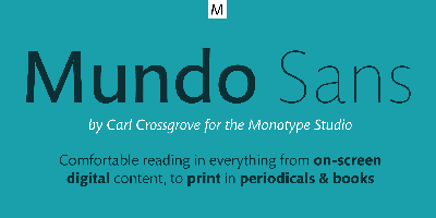 Mundo Sans Free Download