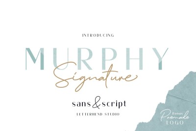 Murphy - Script & Sans Font