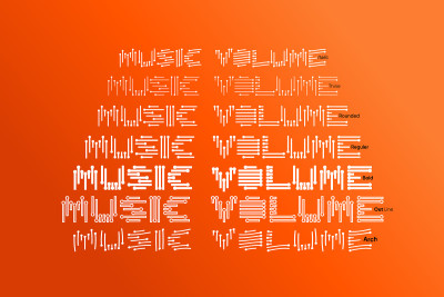 Music Volume Font