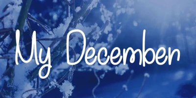 My December Font