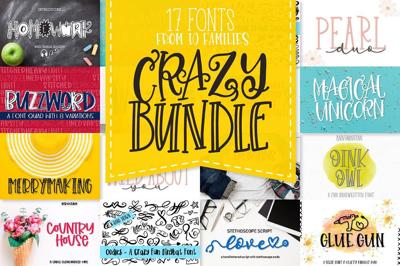 My Favorite Fonts Bundle! 17 Fonts! Free Download