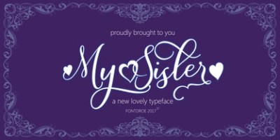 My Sister Font