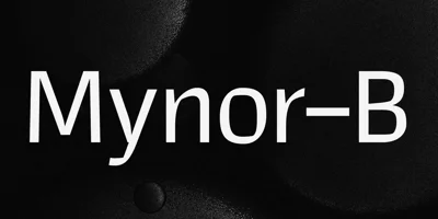 Mynor B Font