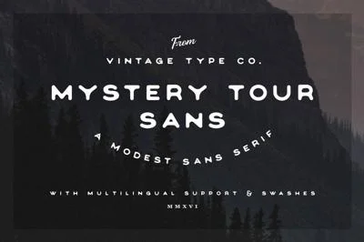 Mystery Tour Sans Font