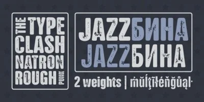 NATRON Rough Font
