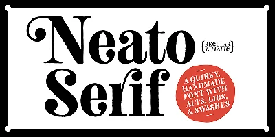 Neato Serif Font