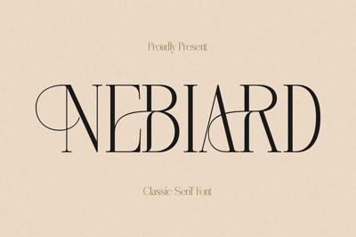 Nebiard Classic Serif Font Free Download