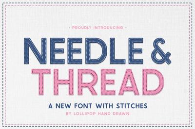 Needle and Thread Font Free Download