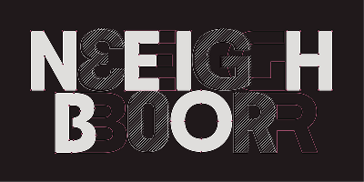 Neighbor Font Free Download