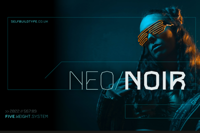 Neo Noir - Futuristic font Free Download