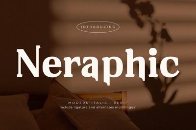 Neraphic A Modern Serif Font Free Download