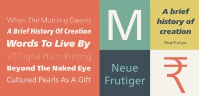 Neue Frutiger Font Free Download