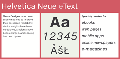 Neue Helvetica eText Free Download