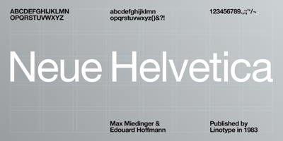 Neue Helvetica Free Download