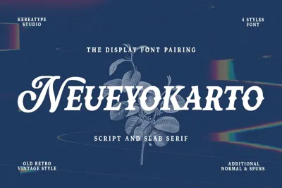 Neue Yokarto - Vintage Pair Font Free Download