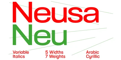 Neusa Neu Font