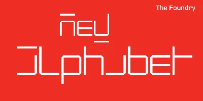 New Alphabet Font
