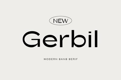 New Gerbil Modern Sans Free Download