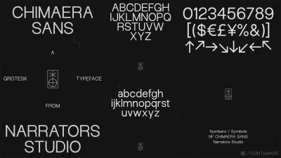 NF Chimaera Sans Font