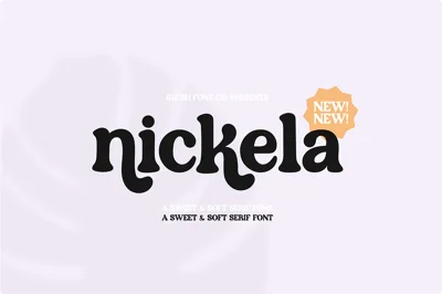 NICKELA Soft Serif Modern Font